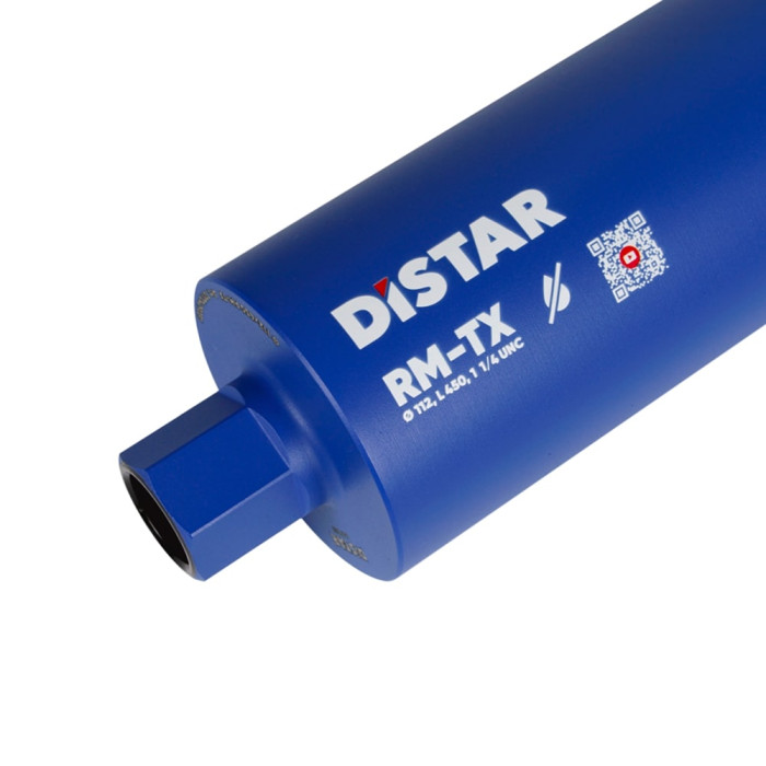 Коронка алмазна по бетону Distar DDS-W 112x450-8x1 1/4 UNC DLD 112 RM-TX, для роботи з мікроударом (10170429031)