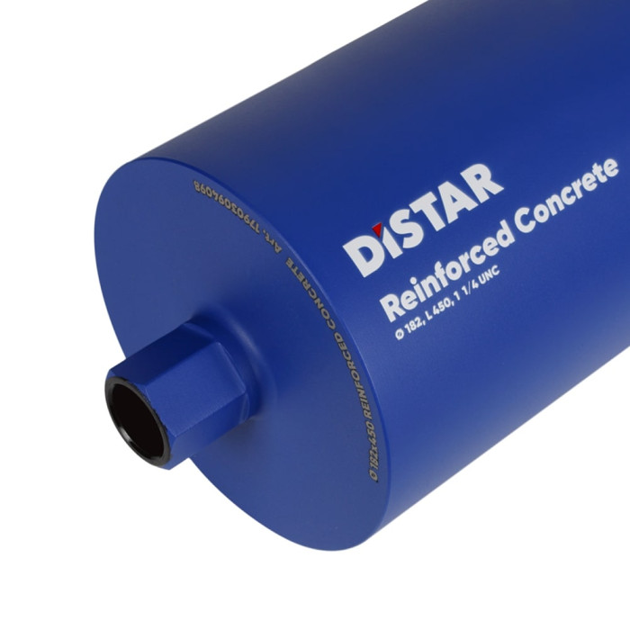 Коронка алмазная по бетону Distar DDS-W 182x450x1 1/4 UNC Reinforced concrete (17903094098)