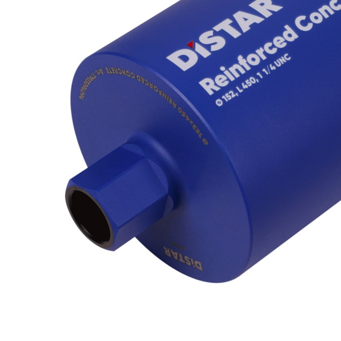 Свердло алмазне по бетону Distar DDS-W 152x450x1 1/4 UNC Reinforced concrete (17903094094)