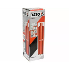 Сверло корончатое по камню, бетону YATO YT-60378, 152*430 мм, с алмазн. кромками, хвостовик- М32