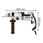 Дриль ударної дії Bosch GSB 24-2 (060119C900)