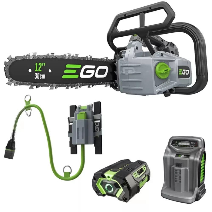 Пила цепная аккумуляторная EGO CSX3002 KIT (0140014003) акум. 4А*ч + зарядное устройство