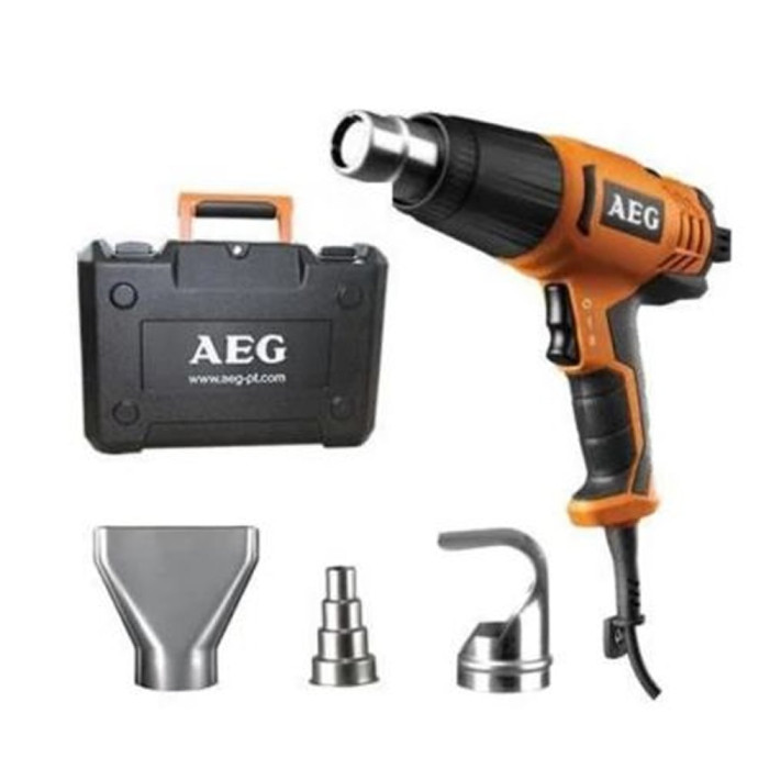 Термопістолет AEG HG600VK,  2000Вт, кейс (4935441035)