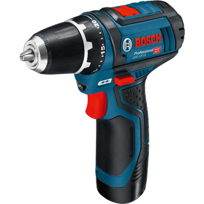 Аакумуляторний дриль Bosch GSR GSR 12V-15-LI L-BOXX ready (0601868109)
