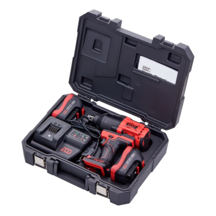 Аккумуляторный ударный гайковерт Mighty Seven DW-601A бесщёточный + аккумулятор и зарядное (2715)
