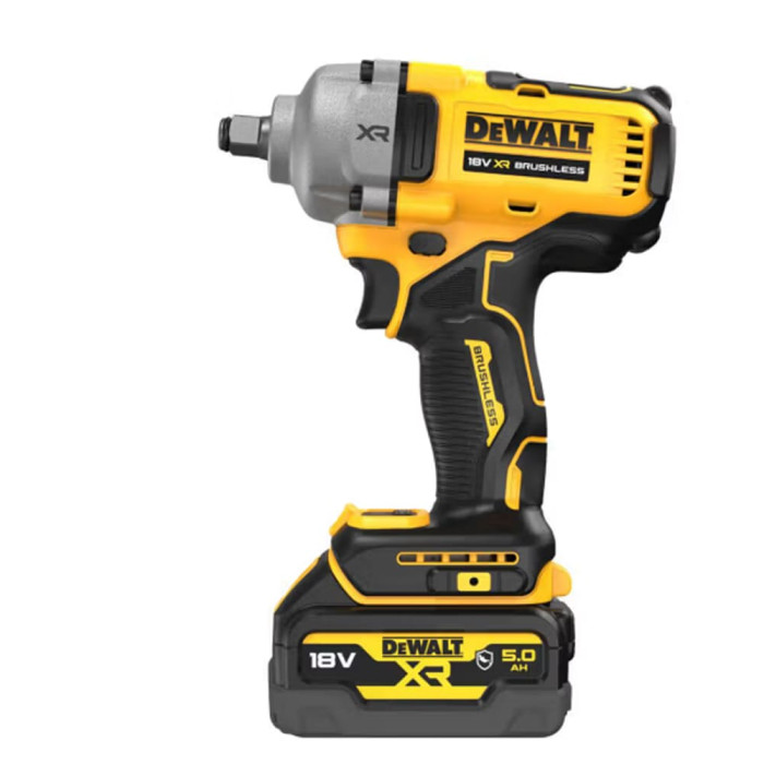 Гайкокрут ударный бесщеточный DeWALT DCF891P2G, серии G (Glass Filled Nylon), XR Li-Ion 18 В (2 аккумулятора, зарядное устройство)