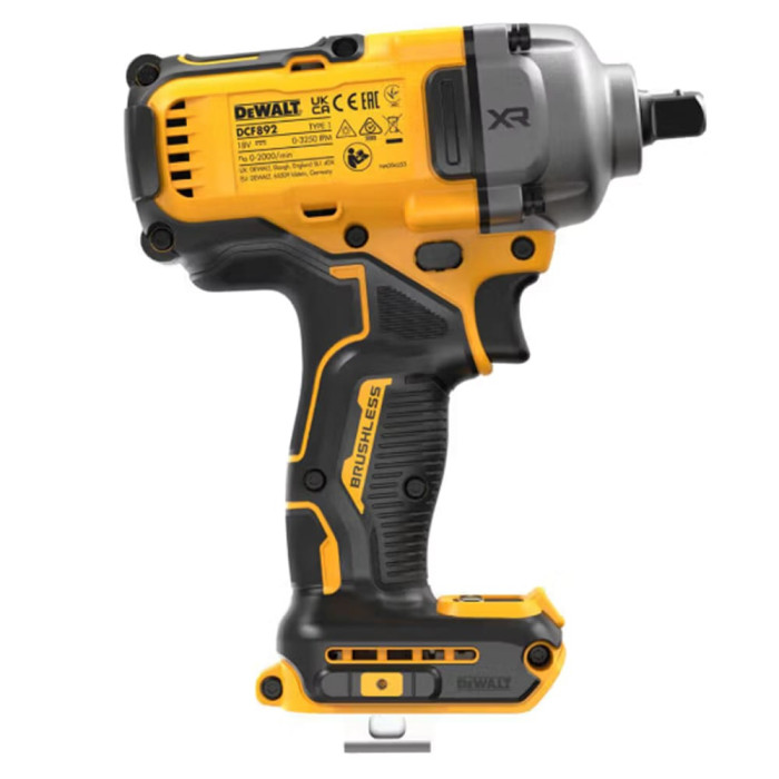 Гайкокрут ударний безщітковий DeWALT DCF892N, XR Li-Ion 18 В (без акумуляторів, зарядного пристрою та валізи)