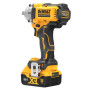 Гайкокрут ударный бесщеточный DeWALT DCF892P2T, XR Li-Ion 18 В (2 аккумулятора, зарядное устройство, чемодан TSTAK)