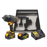 Гайкокрут ударный бесщеточный DeWALT DCF900P2G, XR Li-Ion 18 В 5 Аг GFN блок (2 аккумулятора, зарядное устройство)