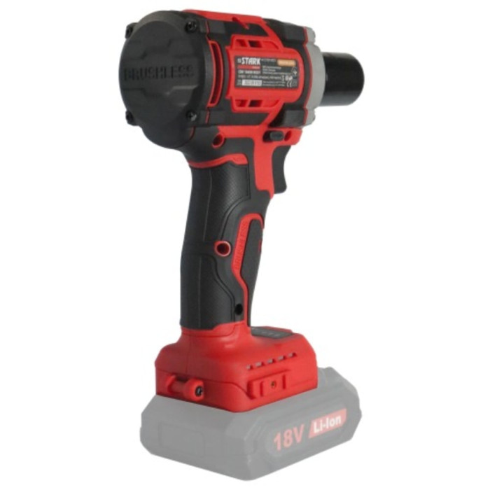 Гайковерт аккумуляторный STARK CIW-1840B Body 18В, 400Н.м. + зар пр. (без аккумулятора) (210018021)