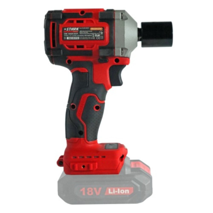 Гайковерт аккумуляторный STARK CIW-1840B Body 18В, 400Н.м. + зар пр. (без аккумулятора) (210018021)