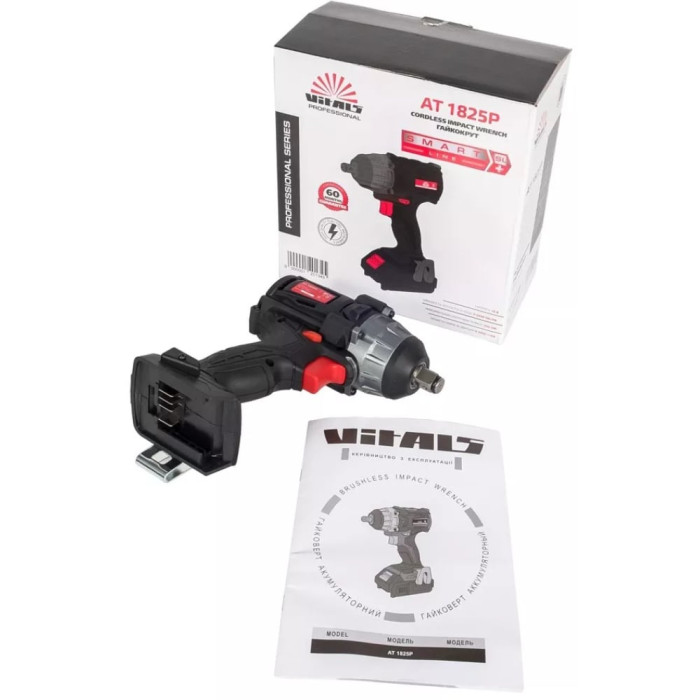Гайкокрут акумуляторний Vitals Professional AT 1825P SmartLine (120134)