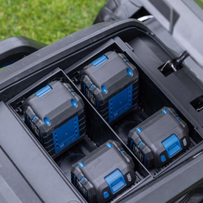 Газонокосилка аккумуляторная Scheppach MP470-X SET XL2x2 (5911417400)