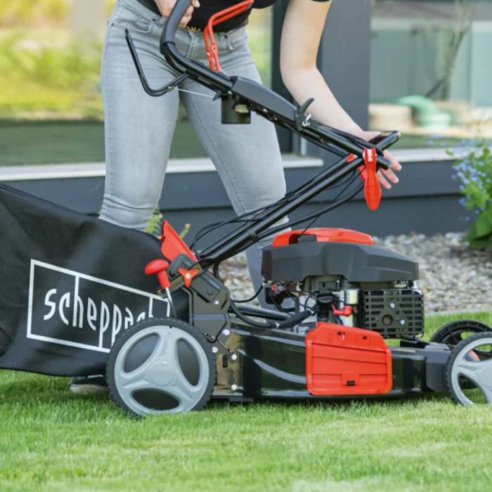 Самоходная газонокосилка бензиновая Scheppach MS150-46E (5911244903)