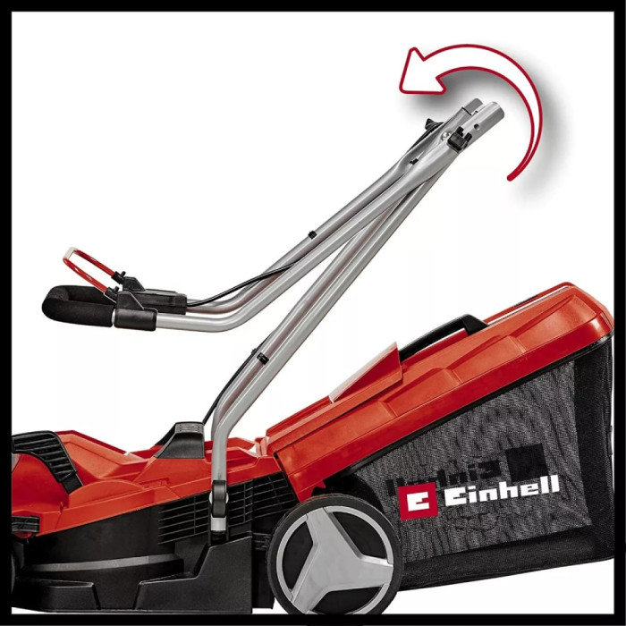 Аккумуляторная бесщеточная газонокосилка Einhell GE-CM 18/33 Li (1x4,0Ah) (3413260)