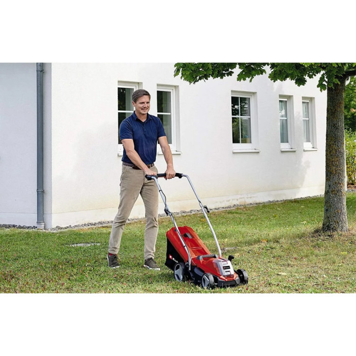 Аккумуляторная бесщеточная газонокосилка Einhell GE-CM 18/33 Li (1x4,0Ah) (3413260)