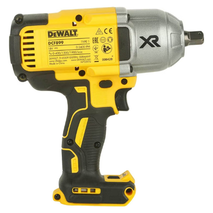 Гайковерт ударний DeWALT DCF899N, безщітковий, XR Li-Ion 18 В (без акумулятора і зарядного пристрою та валізи)