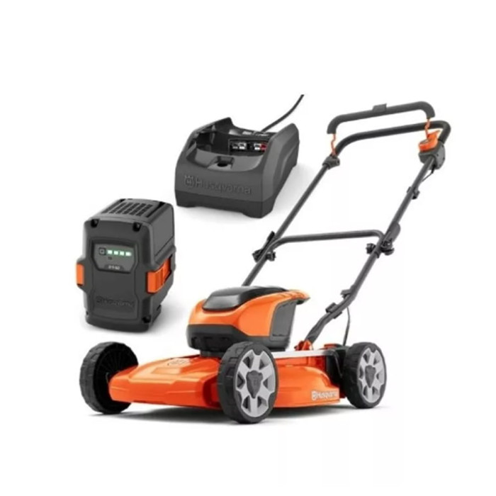Газонокосарка акумуляторна Husqvarna LB 144i KIT (АКБ+ЗП) (9706482-02)