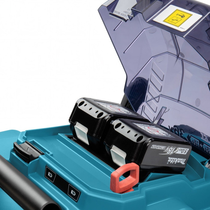 Газонокосарка акумуляторна MAKITA DLM432CT2, 18В+18В, 430мм