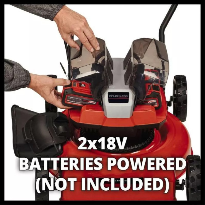 Газонокосилка аккумуляторная мульчирующая Einhell GE-CM 36/48 Li M-Solo (3413054) (без АКБ и ЗУ)