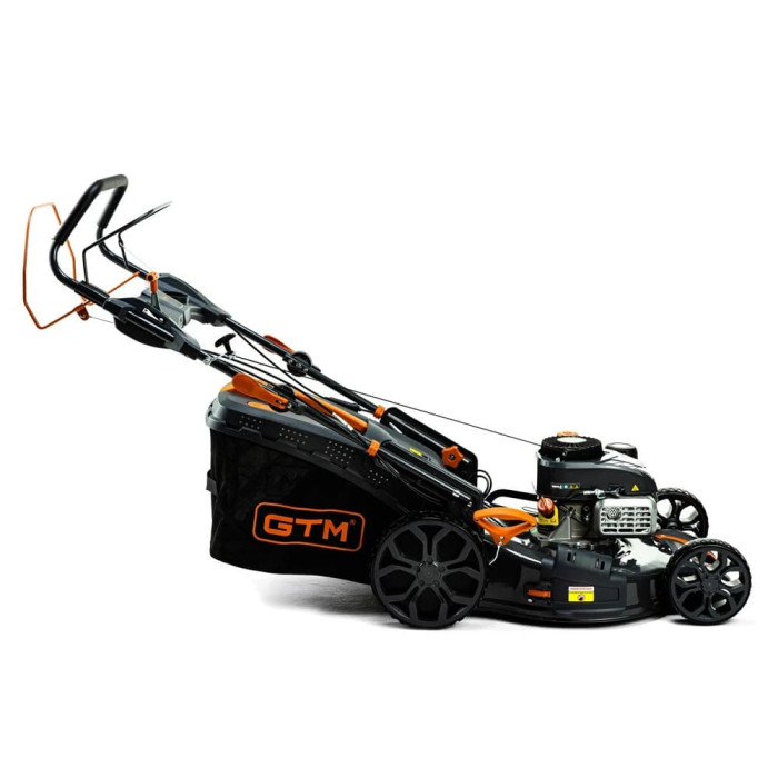 Газонокосилка самоходная с вариатором бензиновая GTM LM53-SP-V (83279)