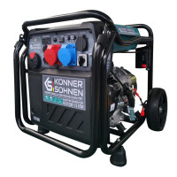 Генератор инверторный Könner&Söhnen KS 8100iE 1/3 ATSR, ном. мощность 8 кВт, трехфазный