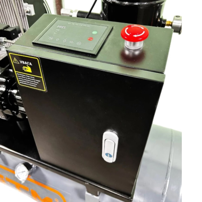 Компрессор винтовой GTM DLG3V 230 масляный 100л 350л/мин 3кВт 8бар 220В (27290)
