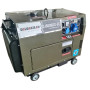 Генератор дизельный DALGAKIRAN  DJ 8000 DG-EC, 7 квт, 1 фаза