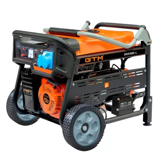 Бензиновый генератор GTM DK5500-L (34042)