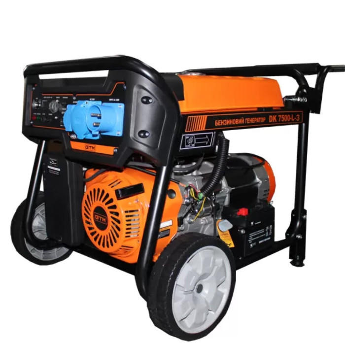 Бензиновый генератор GTM DK7500-L-3 (34064)