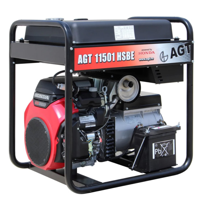 Генератор бензиновый AGT 11501 HSBE R45 