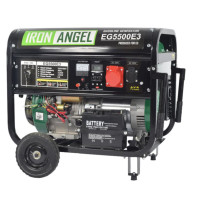 Трехфазный генератор бензиновый Iron Angel EG 5500 E3