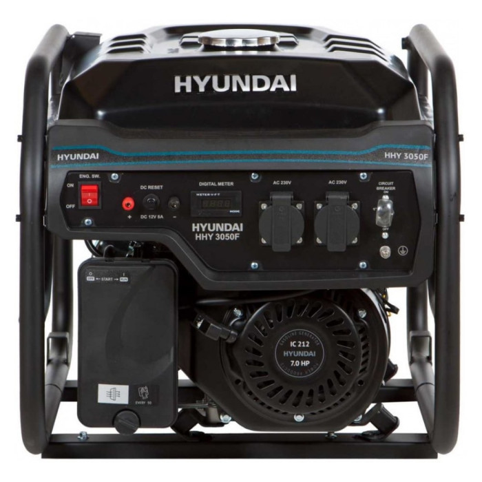 Бензиновый генератор Hyundai HHY 3050F, 2.8 кВт