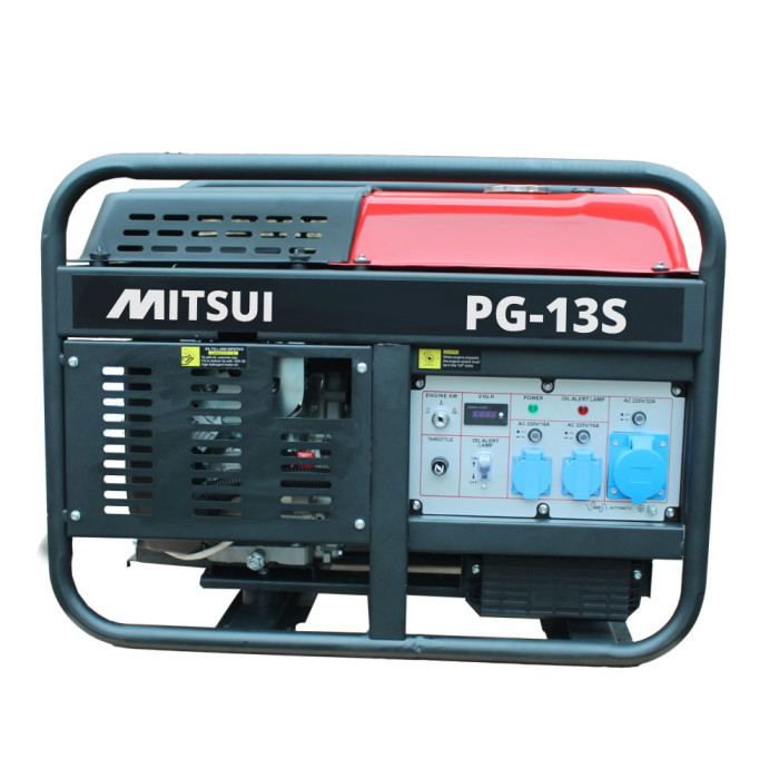 Бензиновый генератор Mitsui PG-13S , однофазный