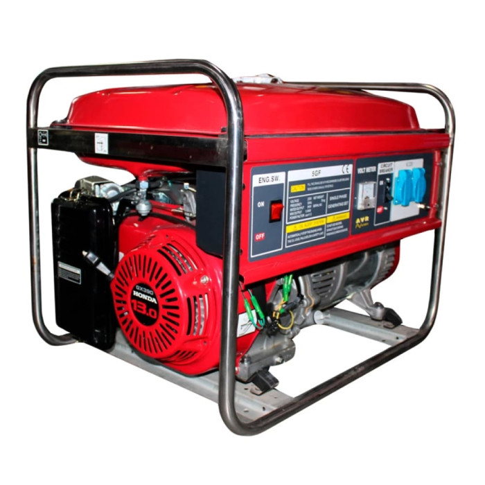 Бензиновый генератор Carod CMH-6AM Plus, 1ф - 5 кВт, HONDA GX390