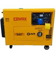 Портативний дизельний генератор Covax 8500T 7 кВт, дизель, 1 фаза, електричний запуск, БЕЗ ПДВ