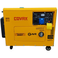 Портативный дизельный генератор Covax 8500T 7 кВт, дизель, 1 фаза, электрический запуск, БЕЗ НДС