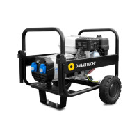 Генераторна установка Dagartech DGH 5000B 4.1kW 220V з колесами (34485)