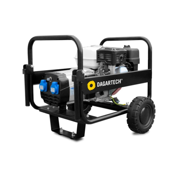 Генераторная установка Dagartech DGH 5000B 4.1kW 220V с колесами (34485)