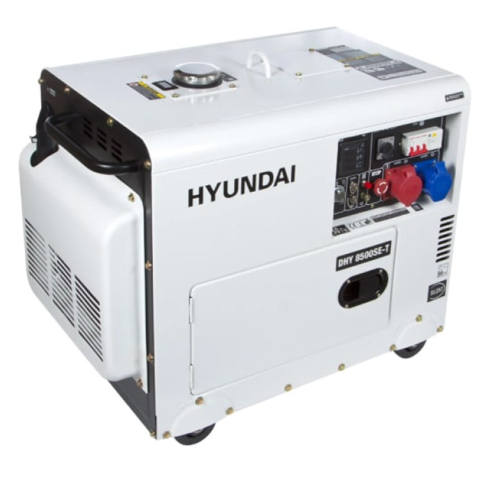 Дизельний генератор Hyundai DHY 8500SE-T