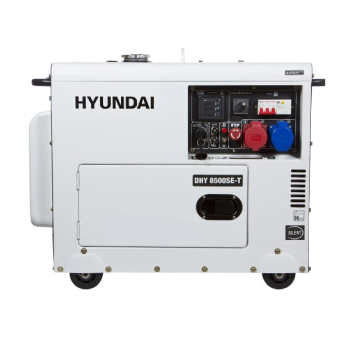 Дизельний генератор Hyundai DHY 8500SE-T