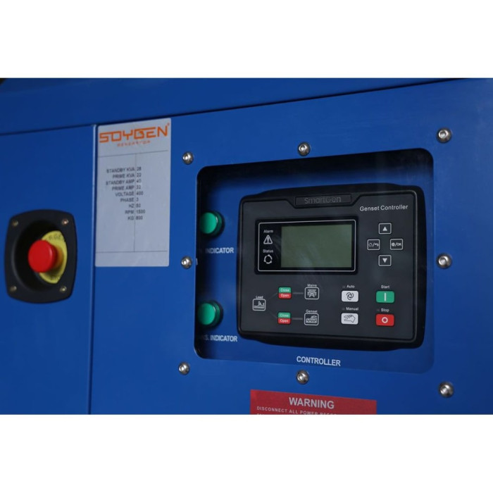 Дизельный генератор SOYGEN SGY 28, 22 кВт