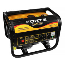 Генератор бензо-газовий Forte FG LPG 3800, ном. потужність 2,6 кВт (58391)