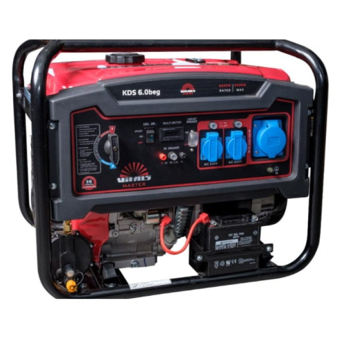 Генератор газ/бензин Vitals Master KDS 6.0beg (88870N)
