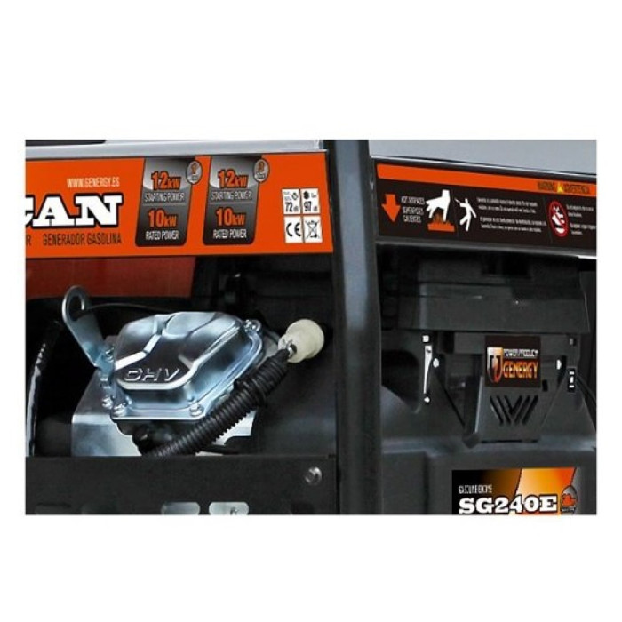 Генератор бензиновий GENERGY CERVASCAN 12 кВт 230/400 В (240030090)