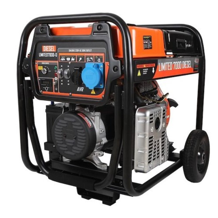Генератор дизельний GENERGY LIMITED 7000D 6,5 кВт (240632090)