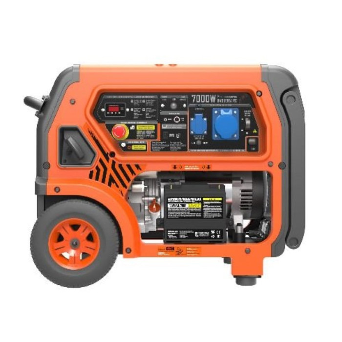 Генератор бензиновий GENERGY BAQUEIRA RC, 7,0кВт, 1ф, колеса, електростартер (240020090)