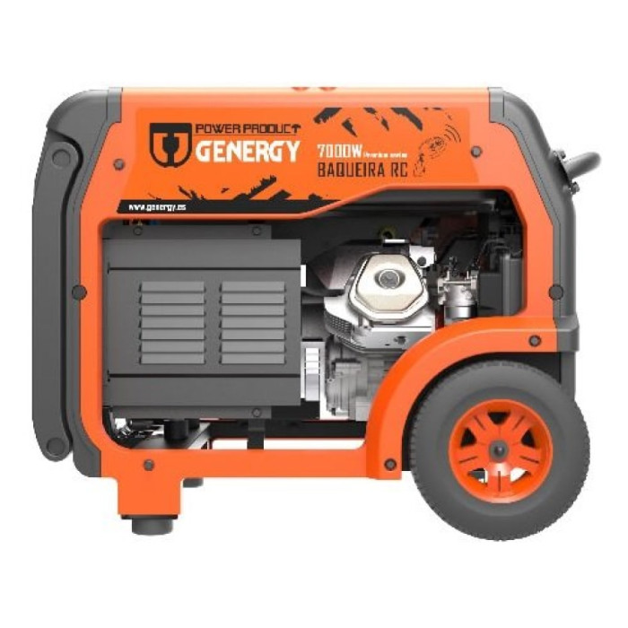 Генератор бензиновий GENERGY BAQUEIRA RC, 7,0кВт, 1ф, колеса, електростартер (240020090)