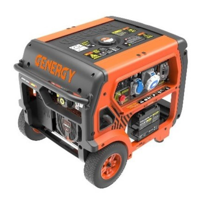 Генератор бензиновий GENERGY EZCARAY S, 5,5кВт, 1ф, колеса, електростартер (240552091)
