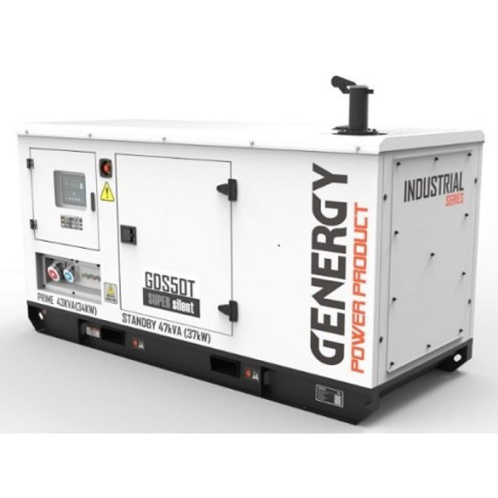 Генератор дизельний GENERGY GDS50T, 37кВт (240067090)